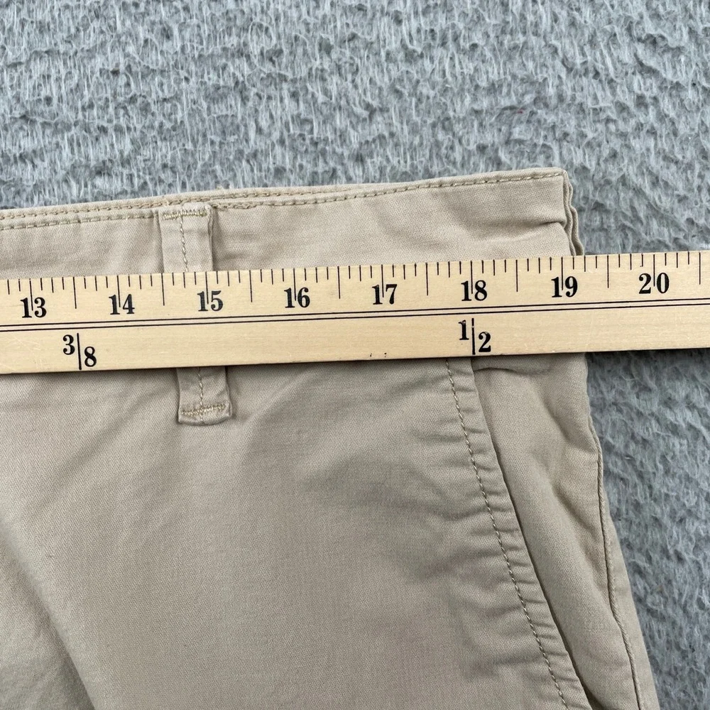 34 Heritage Chino Mens 38x34 Tan Hudson Mid-Rise Stretch Cotton Casual Pants - Picture 8 of 11